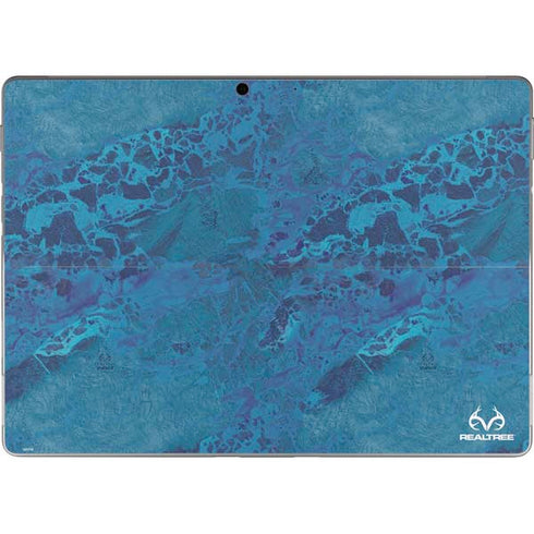 RealTree WAV3 Blue Camo Surface Pro 8 Skin